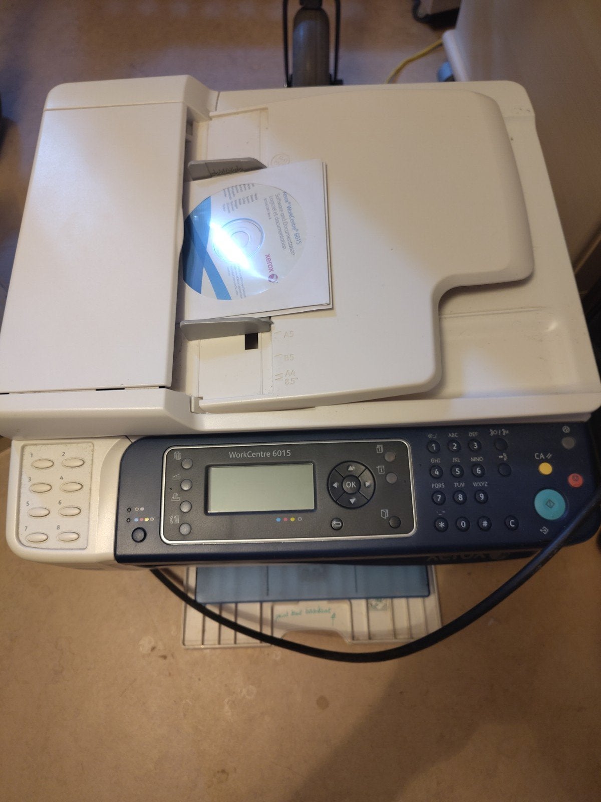 Laserprinter Xerox workcentre 6015NI, Informatique & Logiciels, Imprimantes, Enlèvement, Imprimante laser, Imprimante