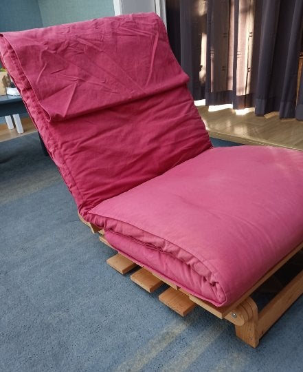 zetelbed 1 persoons, Ophalen, Gebruikt, Eenpersoons, 80 cm