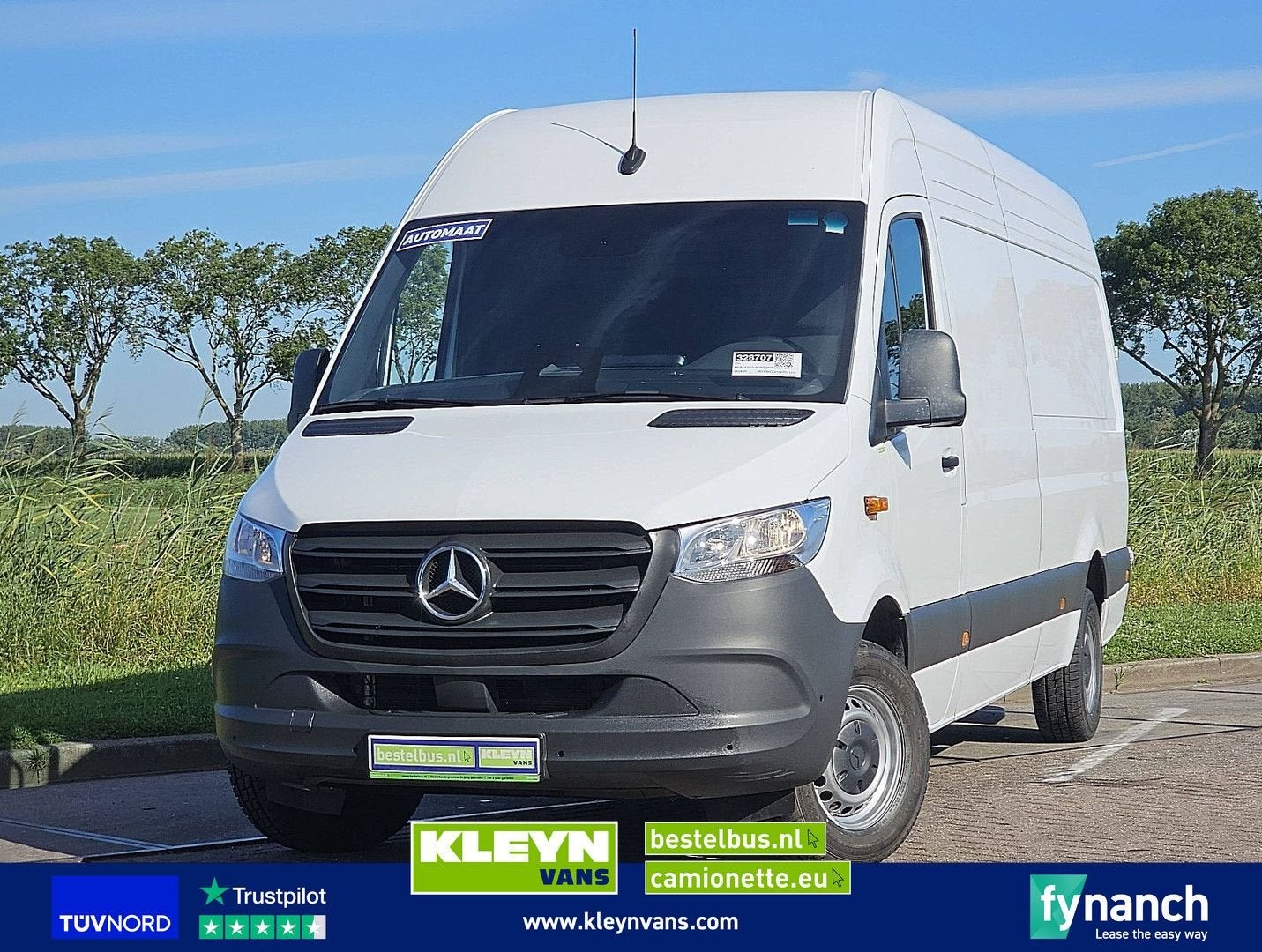Mercedes-Benz SPRINTER 317 L3H2 2.8T-Trekhaak!, Automaat, Wit, Mercedes-Benz, Bedrijf