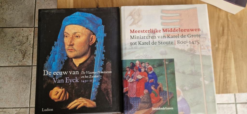 2 kunstboeken...5 euro het stuk..enkel af te halen, Boeken, Luisterboeken, Ophalen