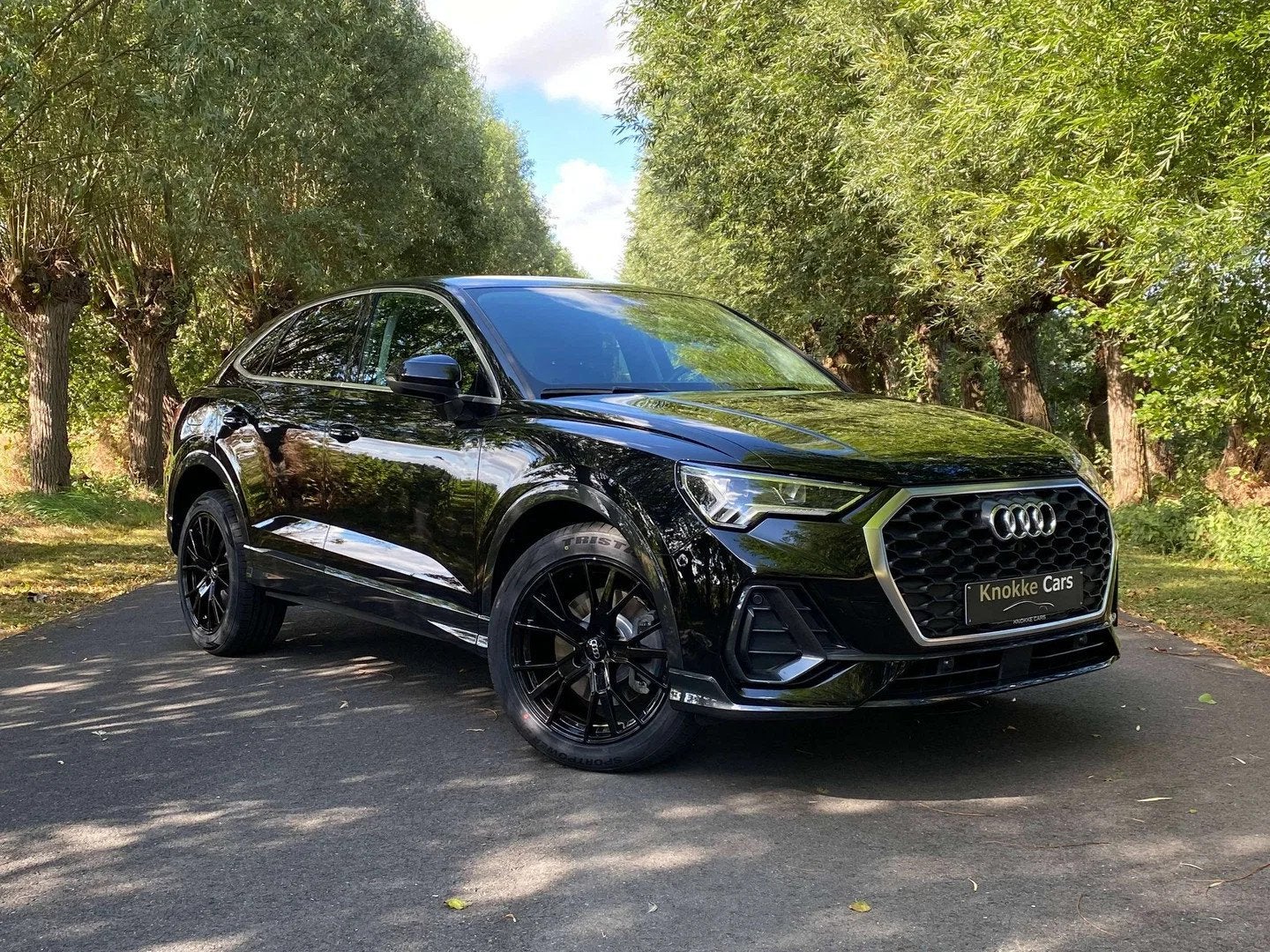 Audi Q3 Sportback Sportback,Plug in Hybrid,Leder,LED lichten, Auto's, Automaat, 4 cilinders, Zwart, Leder