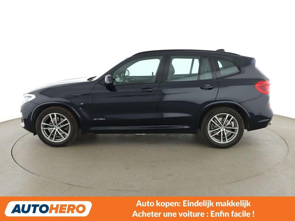 BMW X3 xDrive 20d M Sport (bj 2018, automaat), Auto's, https://public.car-pass.be/vhr/ae53d54a-a8e1-4f23-bee5-8b1c6917b9a0, Zwart