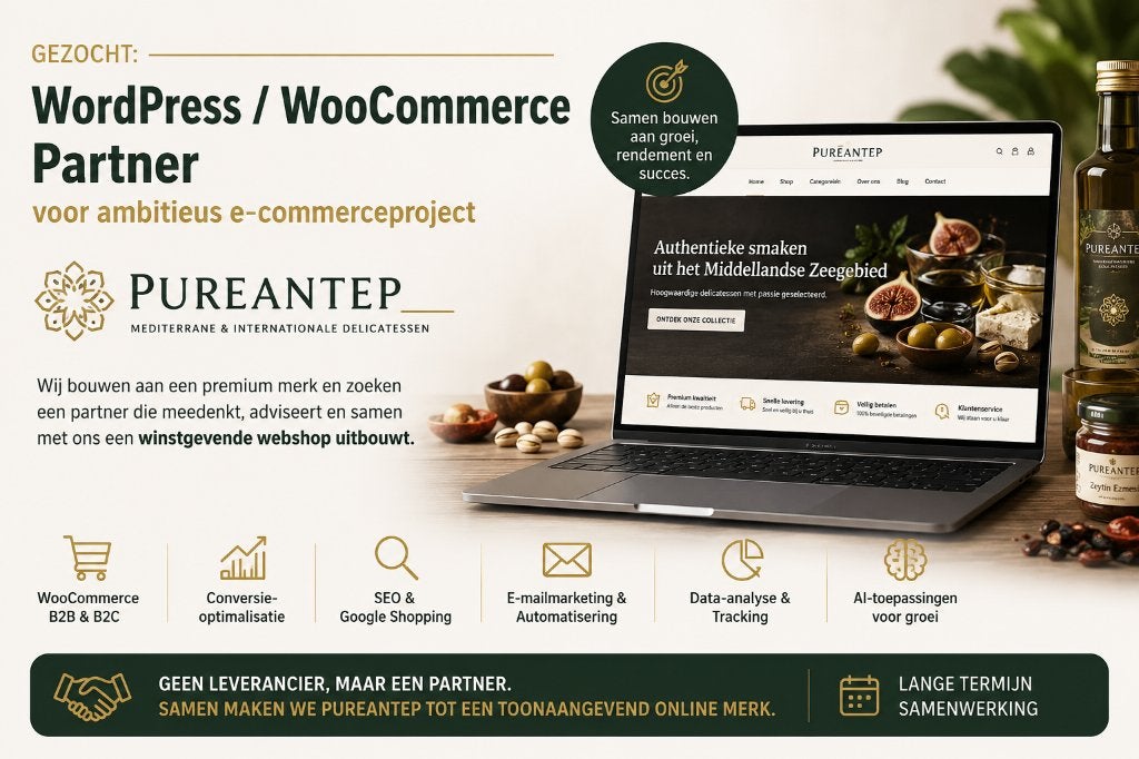 Gezocht: WordPress/WooCommerce partner voor 2 websites, Services & Professionnels, Web designers & Hosting (Hébergement), Création de site web