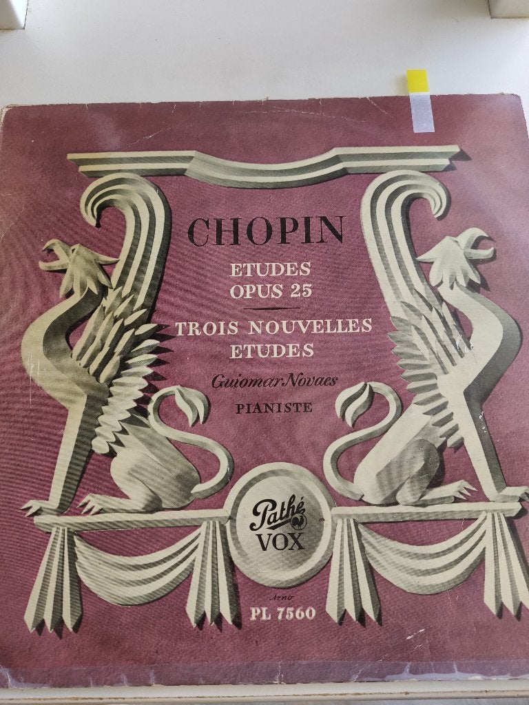 Chopin – Études Opus 25 & Trois Nouvelles Études, Chopin, Enlèvement, Utilisé, LP