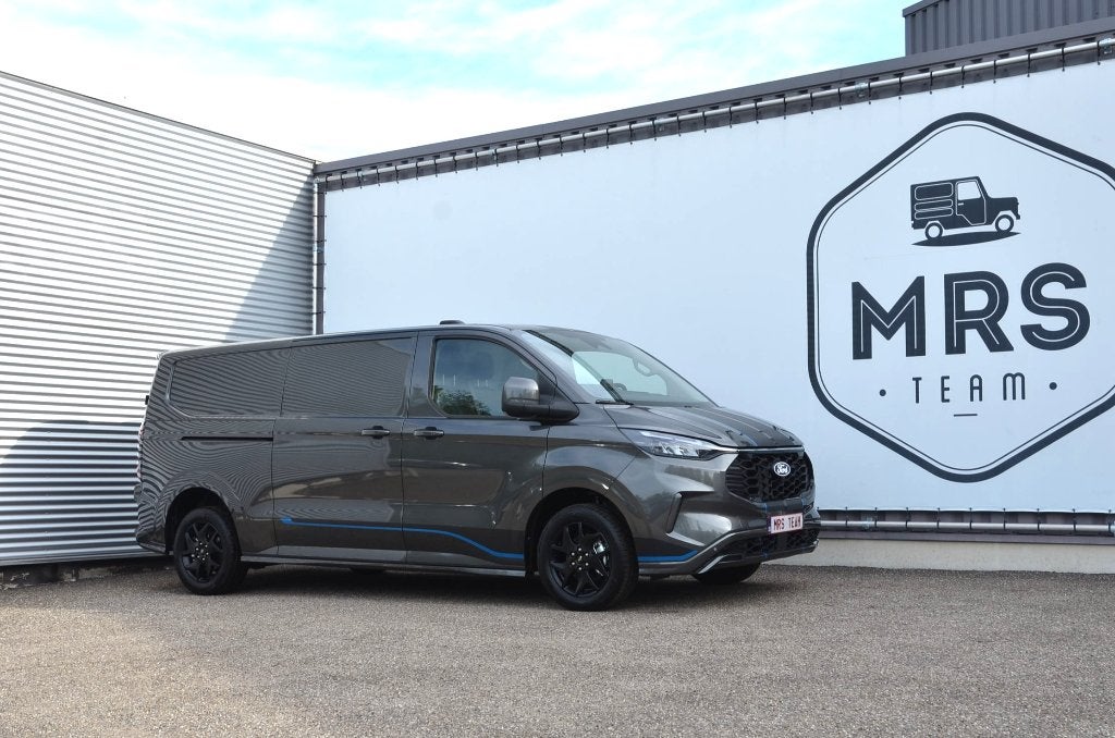 Ford Transit Custom- SPORT- L2- Automaat- Nieuw- 38990+BTW, Argent ou Gris, Achat, Euro 6, Entreprise