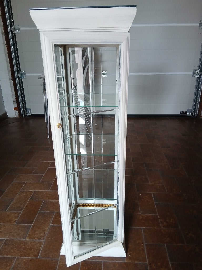Vitrinekastje, 25 à 50 cm, Avec porte(s), Moins de 100 cm, Landelijk