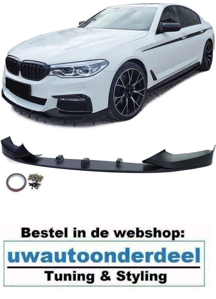 Spoiler Voorspoiler Splitter Mat Zwart Voor Bmw 5 Serie G30, Envoi