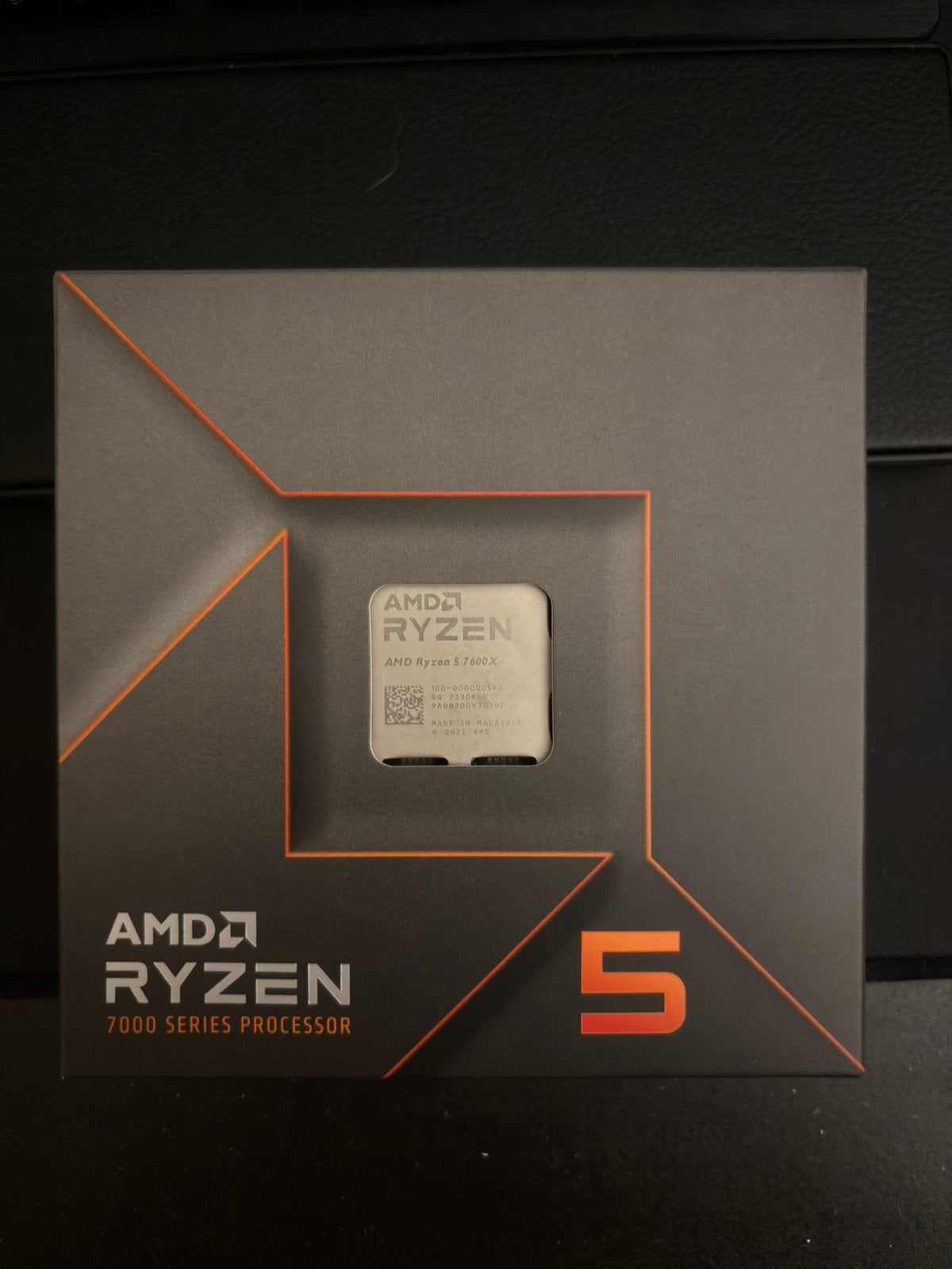 AMD Ryzen 5 7600X (Socket AM5) Boîte d'origine Parfait état, Enlèvement ou Envoi, Comme neuf, 6-core, 4 Ghz ou plus