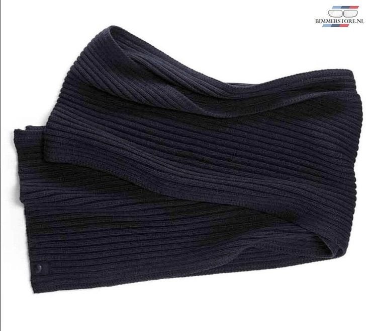 Sjaal wol donker blauw heren origineel BMW 80162454625 24546, Kleding | Heren, Mutsen, Sjaals en Handschoenen, -, -, Nieuw, Ophalen of Verzenden