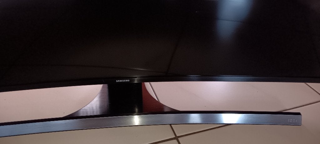 Tv flatscreen curved, TV, Hi-fi & Vidéo, LCD, Comme neuf, 4k (UHD), 100 Hz