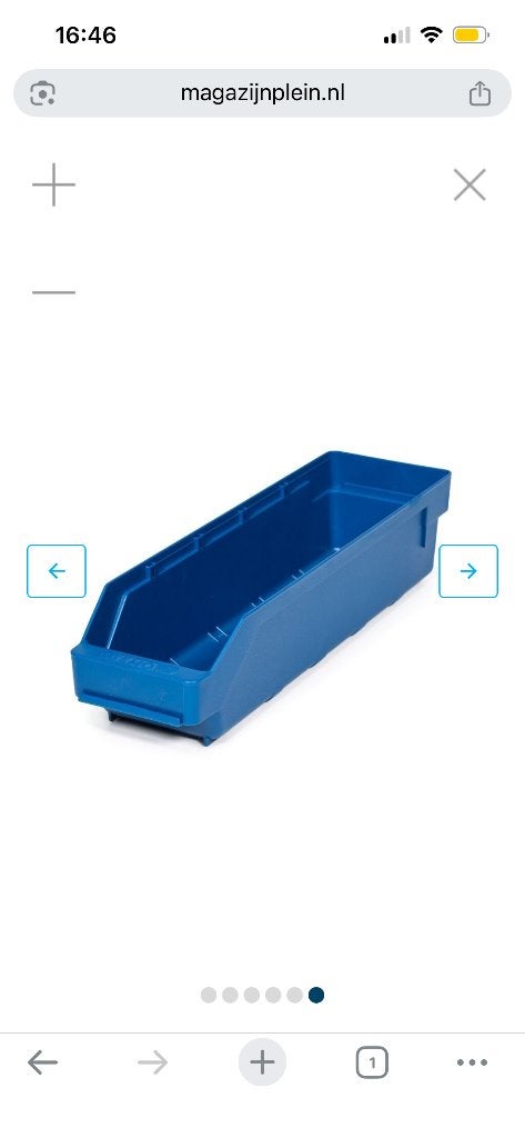 Magazijnbakjes, Ophalen