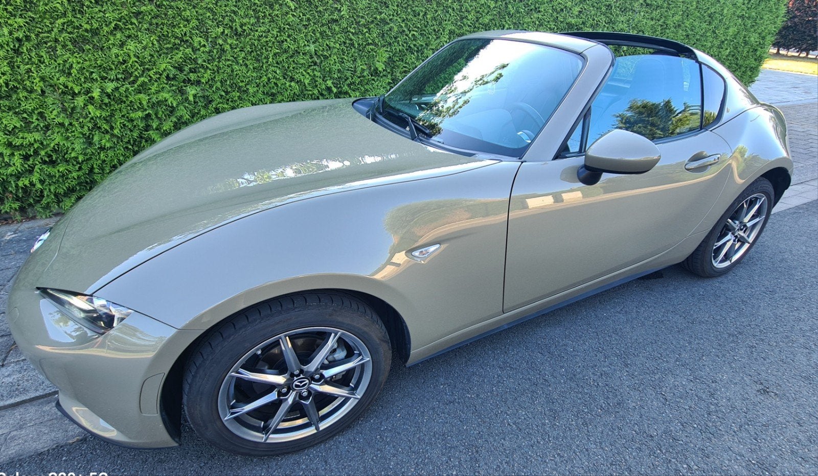 Mazda MX-5 RF Exclusive Line 132 ch Zirkon Sand, Autos, Mazda, Cuir, Achat, Euro 6, Entreprise