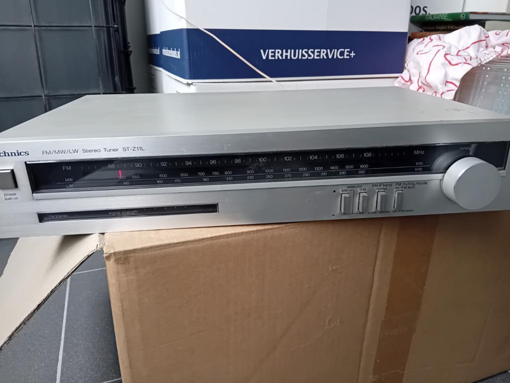 Technics tuner, Ophalen, Gebruikt, Analoog