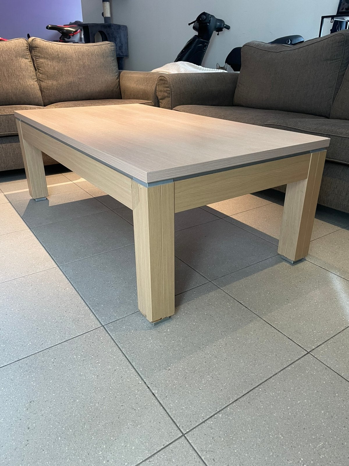 Salontafel, Huis en Inrichting, Ophalen, 100 tot 150 cm, 50 tot 100 cm, Zo goed als nieuw
