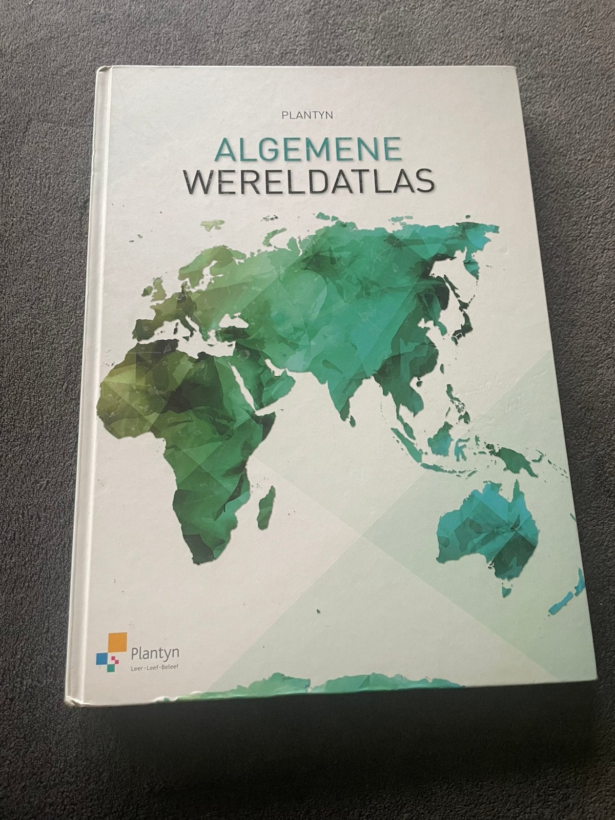 Algemene wereldatlas plantyn, Boeken, Verzenden, Gelezen, Wereld, Landkaart