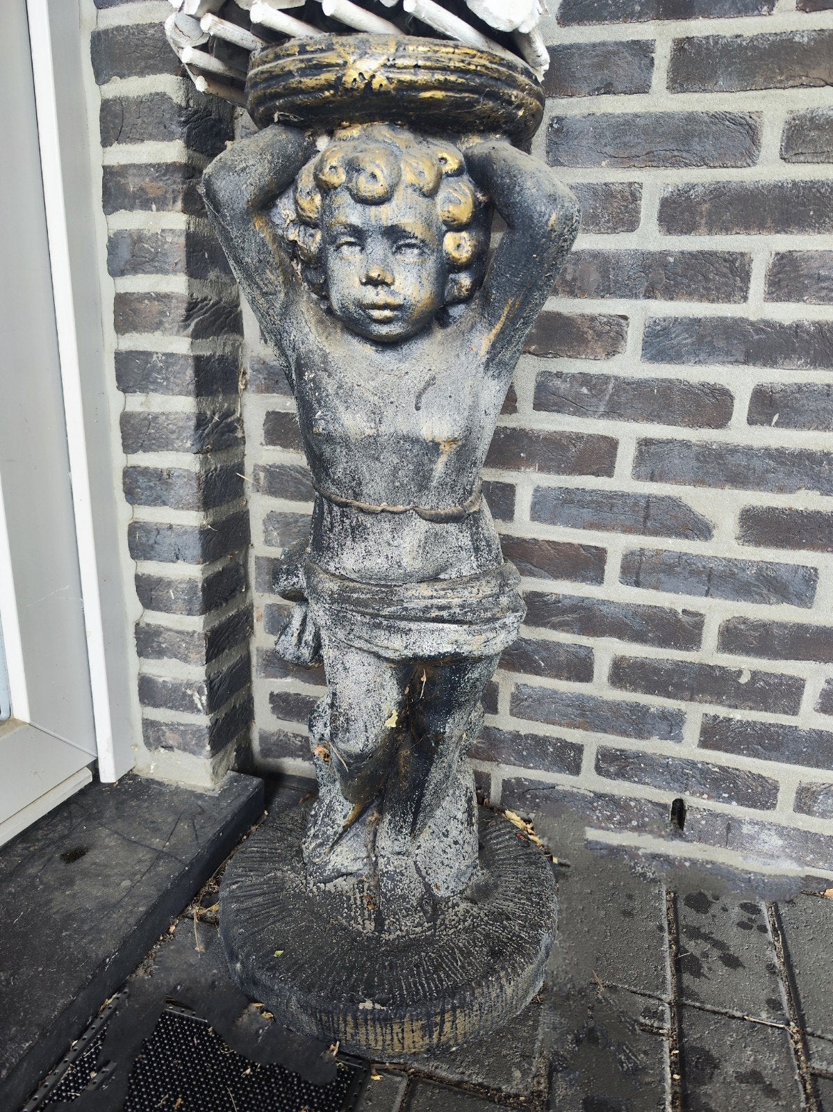 Statue lourde d'art/de jardin, Enlèvement