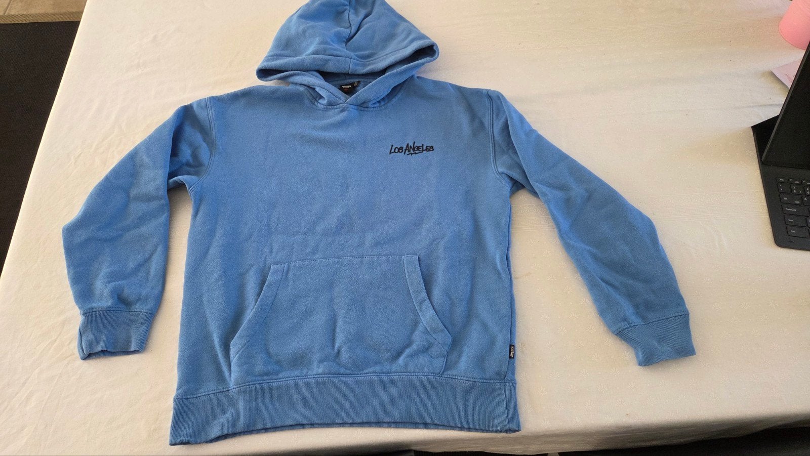 Hoodie blauw America Today 164, Ophalen of Verzenden