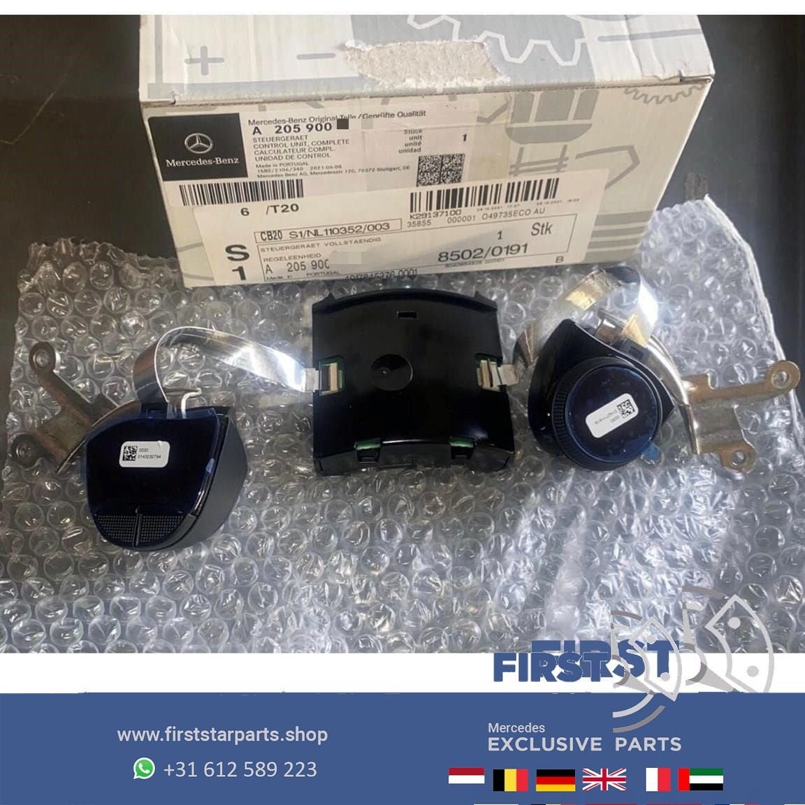 Mercedes STUUR KNOPPEN DYNAMIC A45S CLA45S GLA45S C63S E63S, Gebruikt, -, Ophalen of Verzenden, -