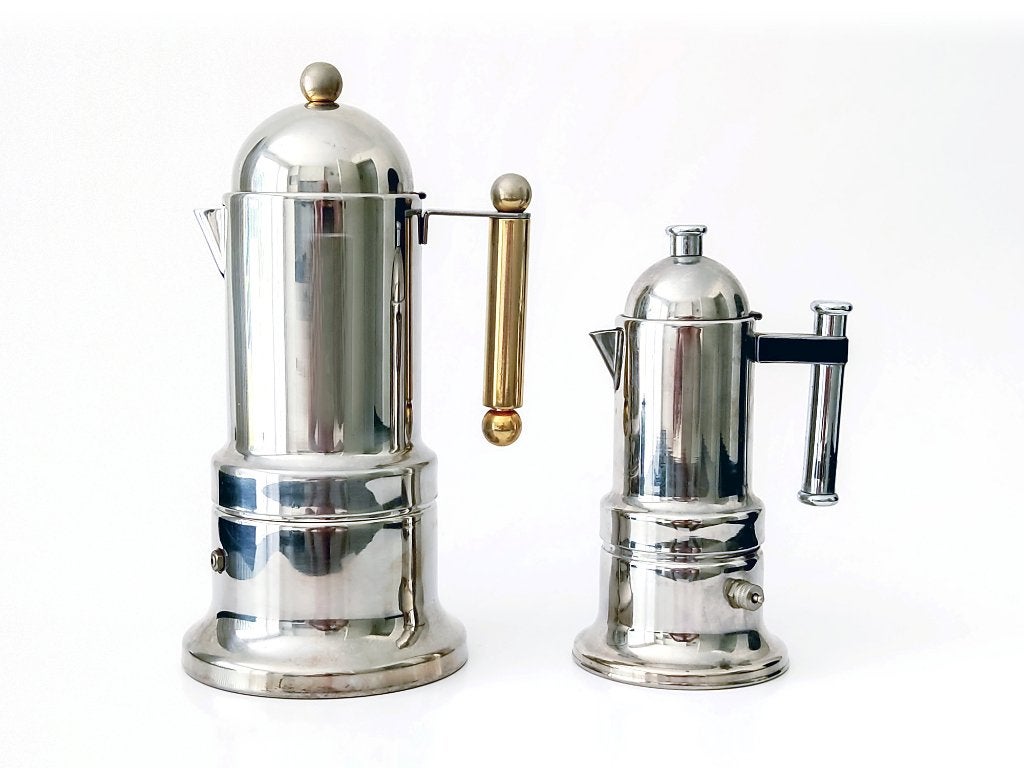 Set de percolateur Cilio fabriqué en Italie, Envoi, Utilisé, Métal, Vintage