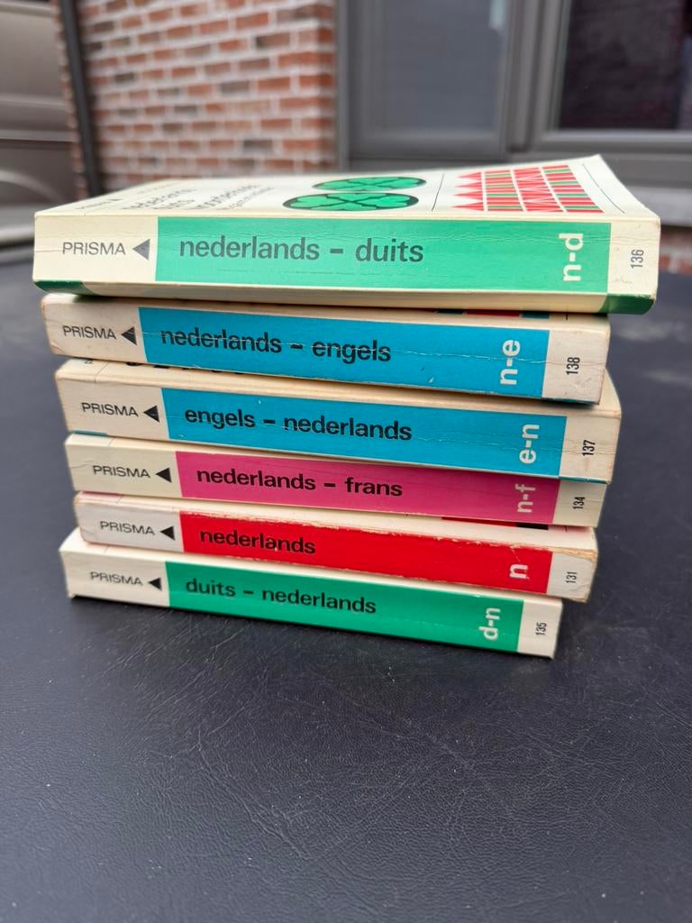 Prisma pocketwoordenboeken, Ophalen, Gelezen, Nederlands
