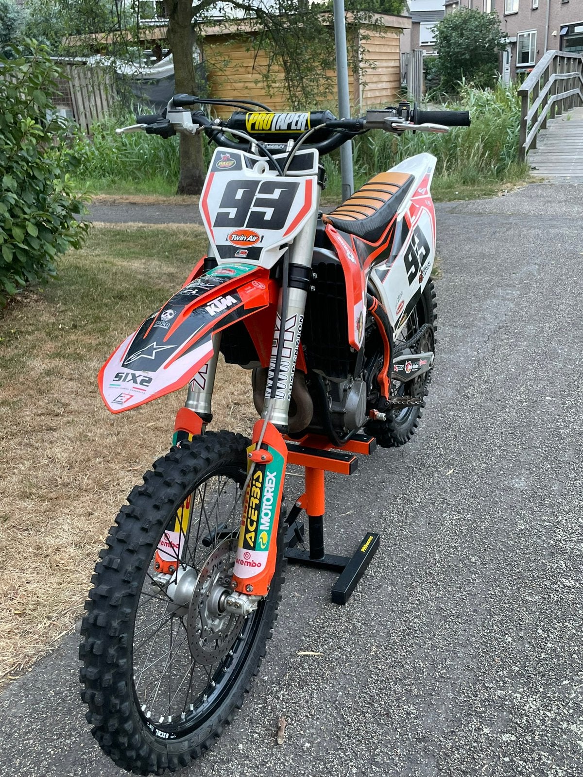 Ktm sxf 450, Ophalen, Gebruikt