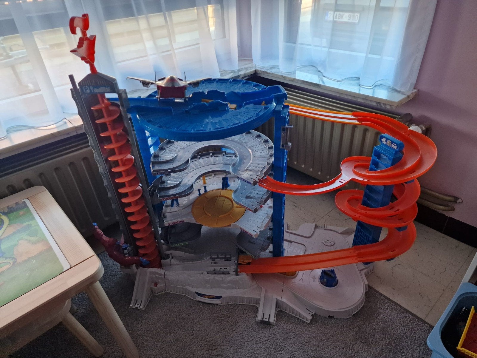 Hot wheels autobaan., Enfants & Bébés, Jouets | Circuits, Enlèvement, Hot Wheels