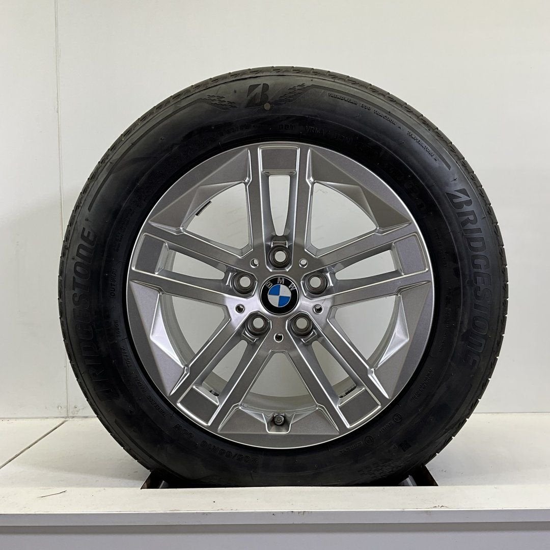 BMW 2 SERIE U06 SET VELGEN + ZOMERBANDEN 16 INCH 186, Gebruikt, -, Banden en Velgen, Zomerbanden