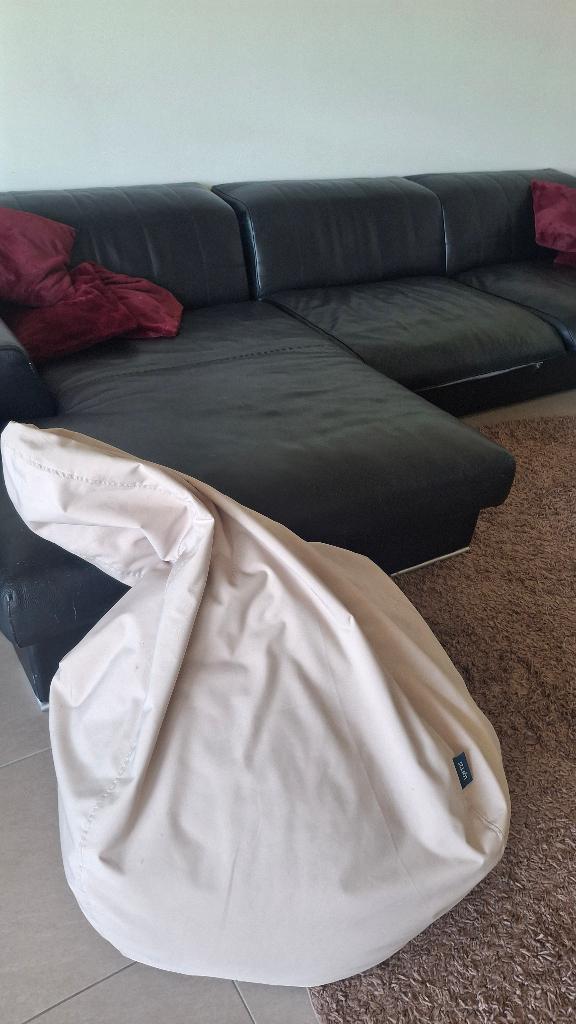 LOFT25 Zitzak, Huis en Inrichting, Ophalen, Gebruikt, Beige, Zitzak