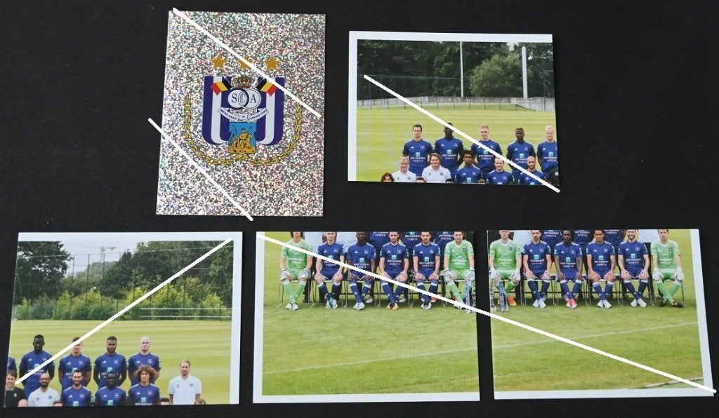 Panini Football 2018 RSC Anderlecht / 25 stickers, Verzamelen, Verzenden, Nieuw, Poster, Plaatje of Sticker