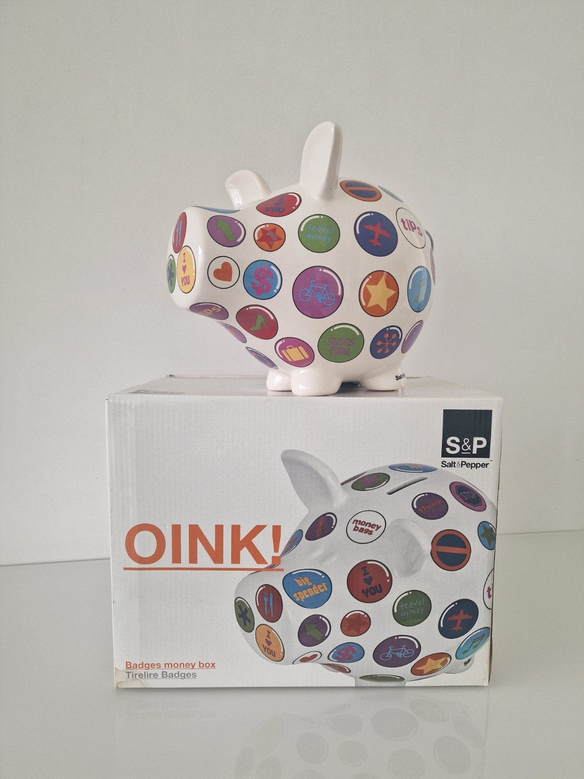 Salt & Pepper - Tirelire “OINK!”, Enlèvement, Neuf