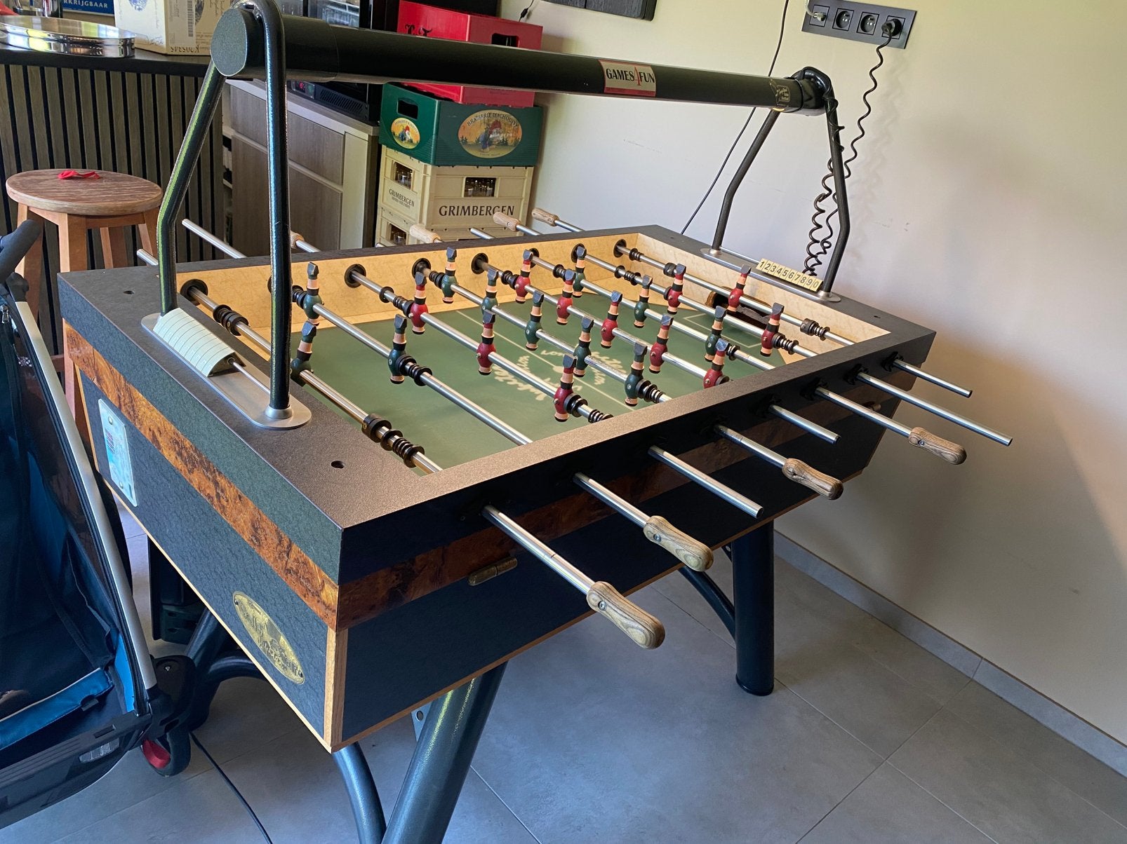 Kickertafel Jupiter Goldstar, Enfants & Bébés, Jouets | Tables de football, Utilisé, Enlèvement