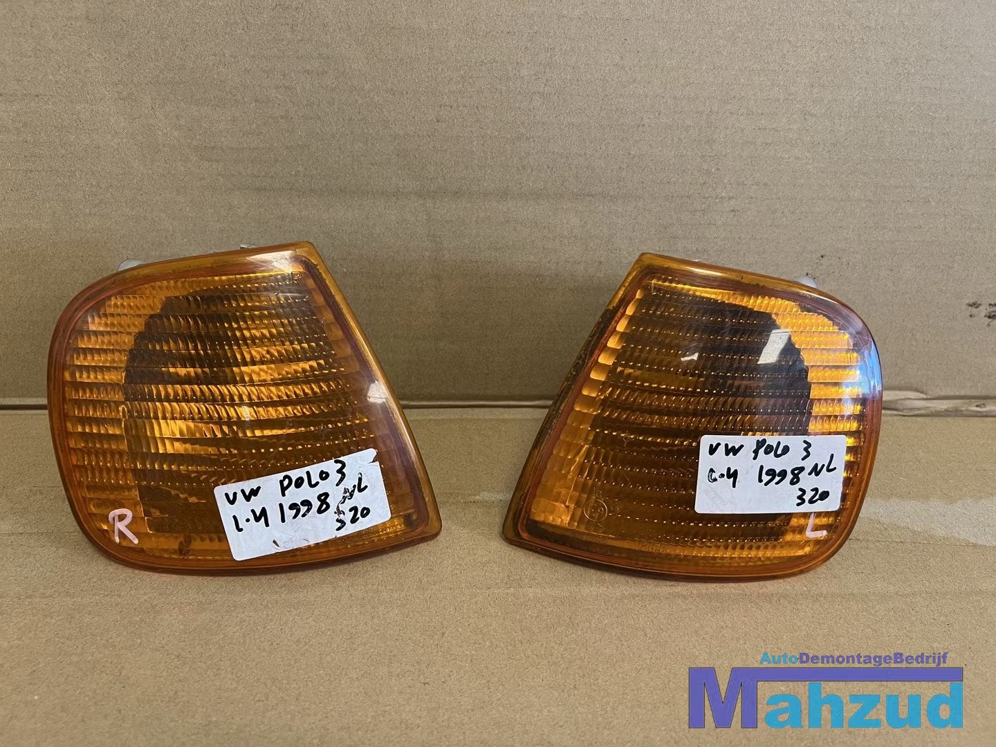 VW POLO 6N1 6V2 Knipperlicht links rechts 1994-1999, Volkswagen, Volkswagen AG, Vw@volkswagen.de, Utilisé