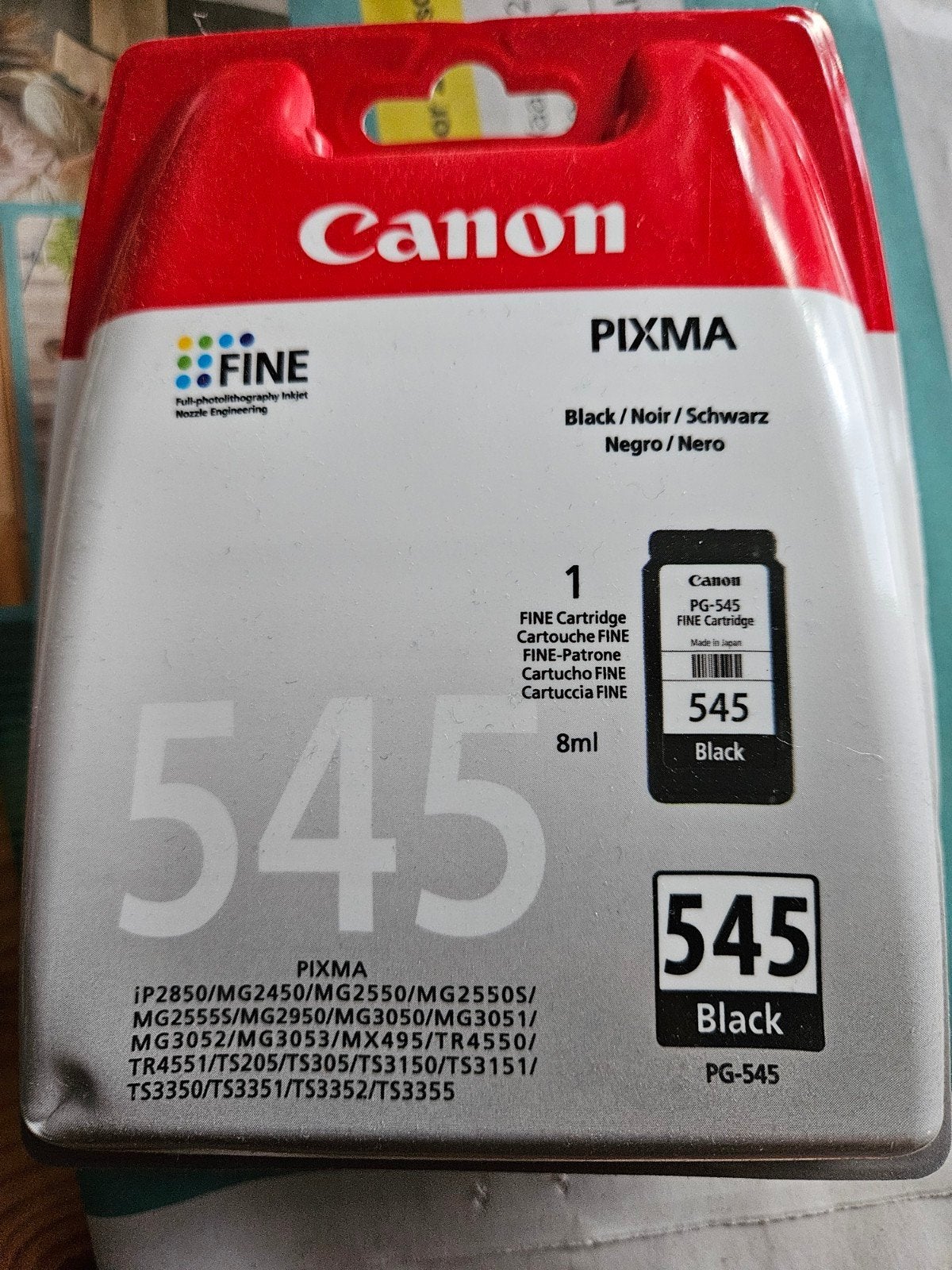 Canon PG-545, Informatique & Logiciels, Enlèvement, Canon