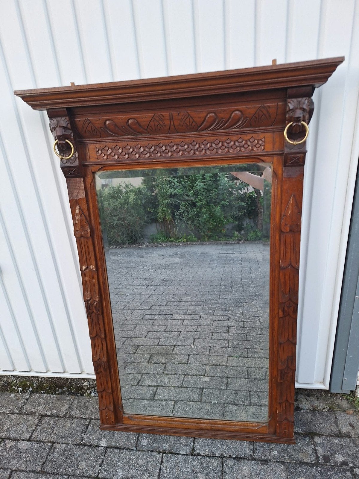 miroir ancien, Enlèvement