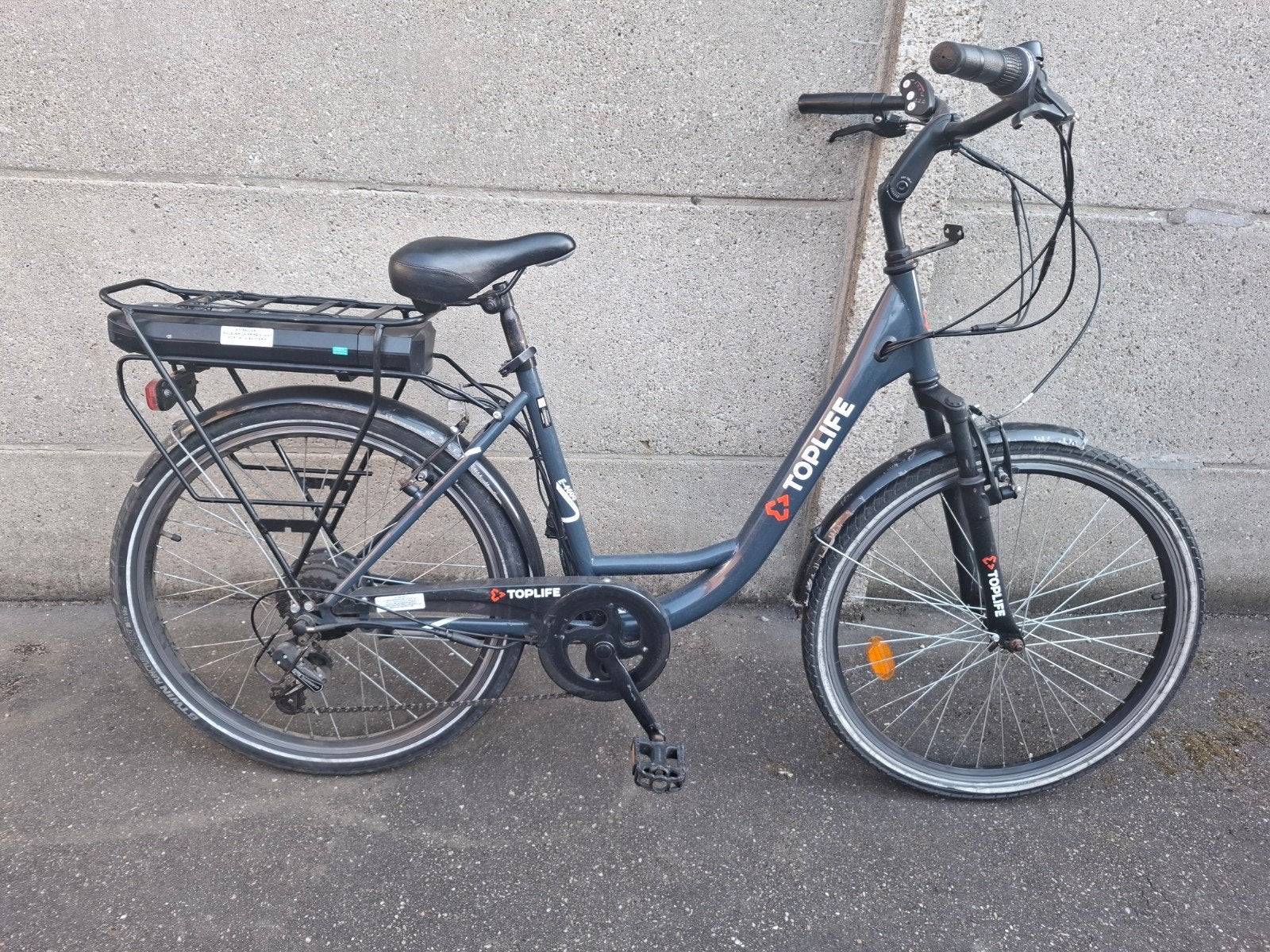 Elektrische fiets toplife, Ophalen