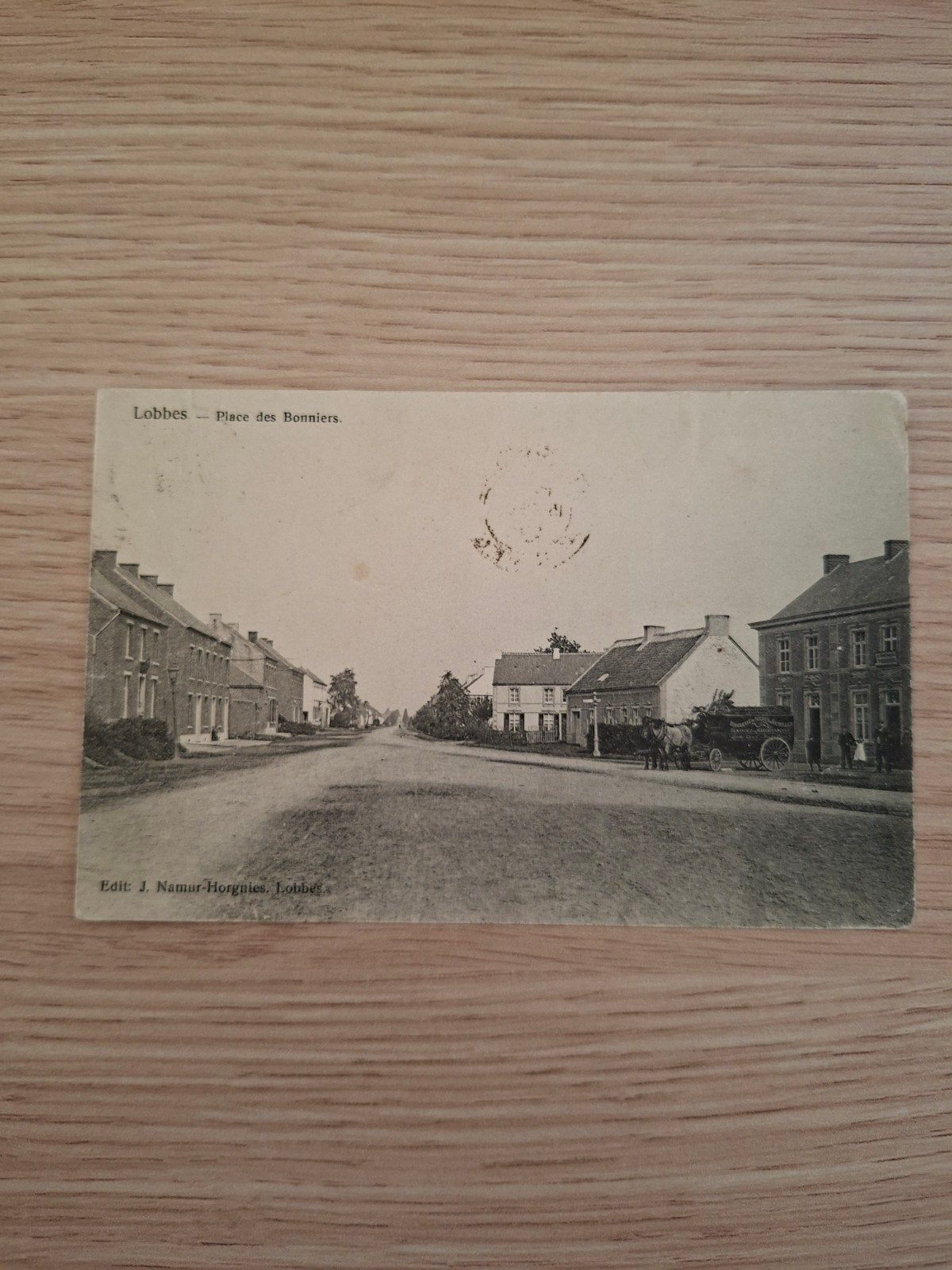 carte postale lobbes( atelage)., Enlèvement ou Envoi