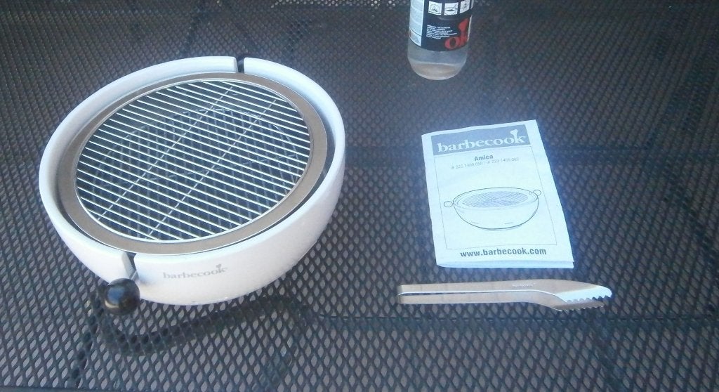 Barbecook Amica, Ophalen of Verzenden, Zo goed als nieuw, Barbecoock, Met accessoires