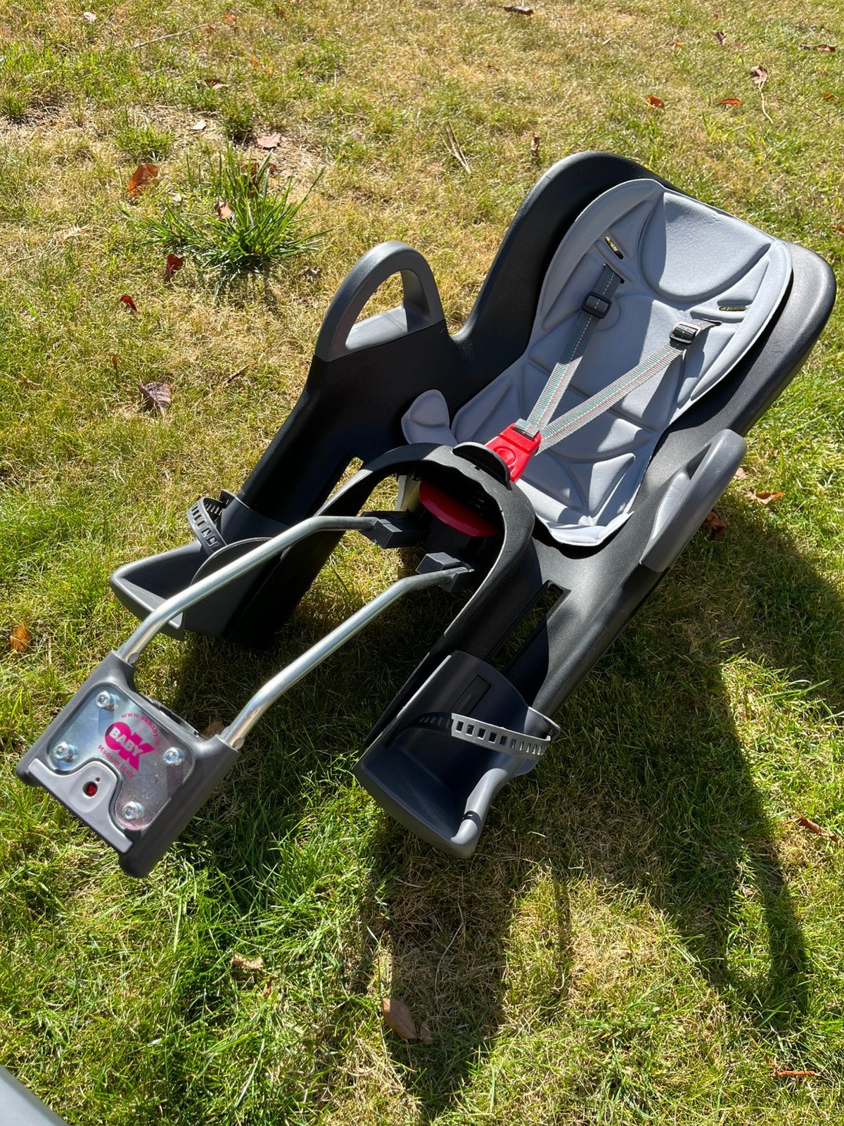 Siège de vélo OK Baby, 0 à 18 kg, Repose-pieds, Enlèvement, Utilisé