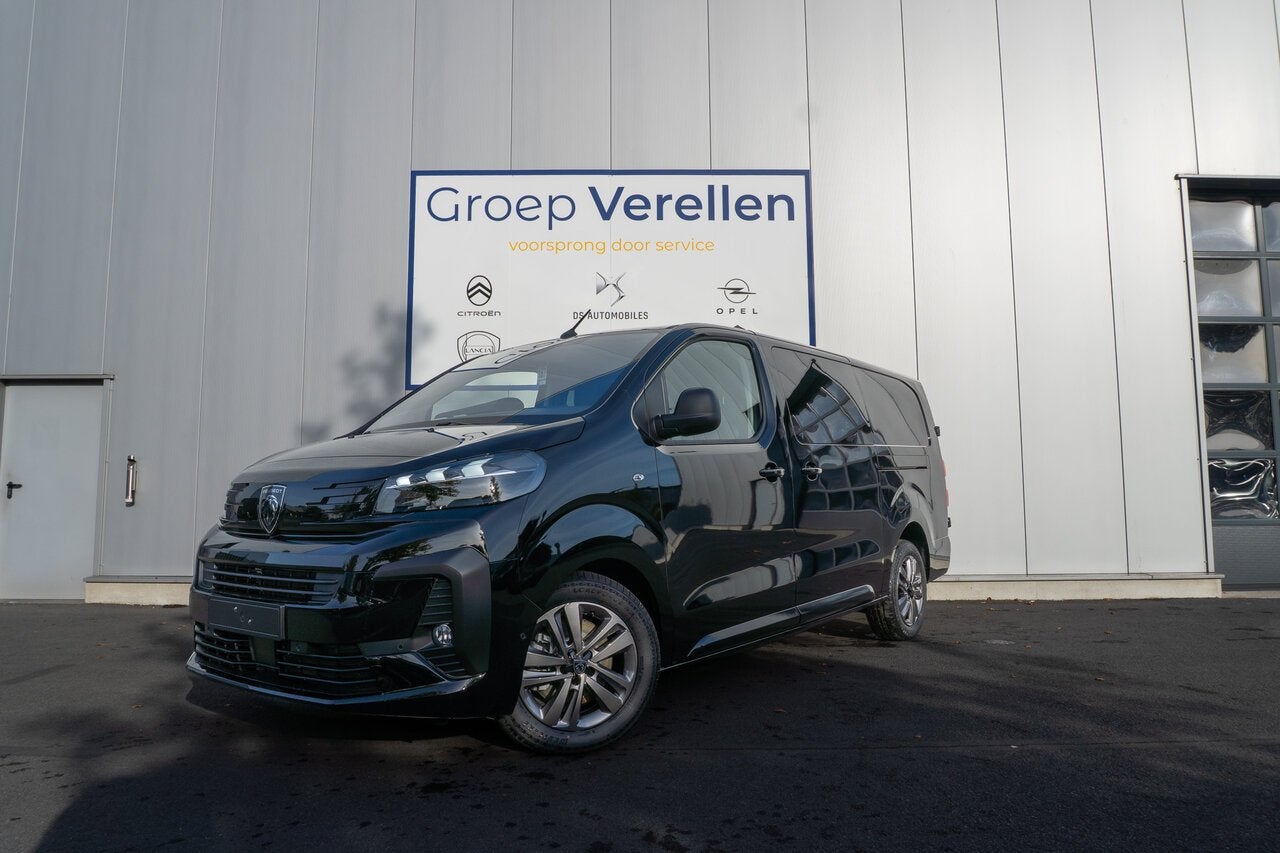 Peugeot Expert Dubbele Cabine 180PK *0km* LEDER - ADAPTIEVE, 0 cilinders, 2199 cc, Zwart, Leder