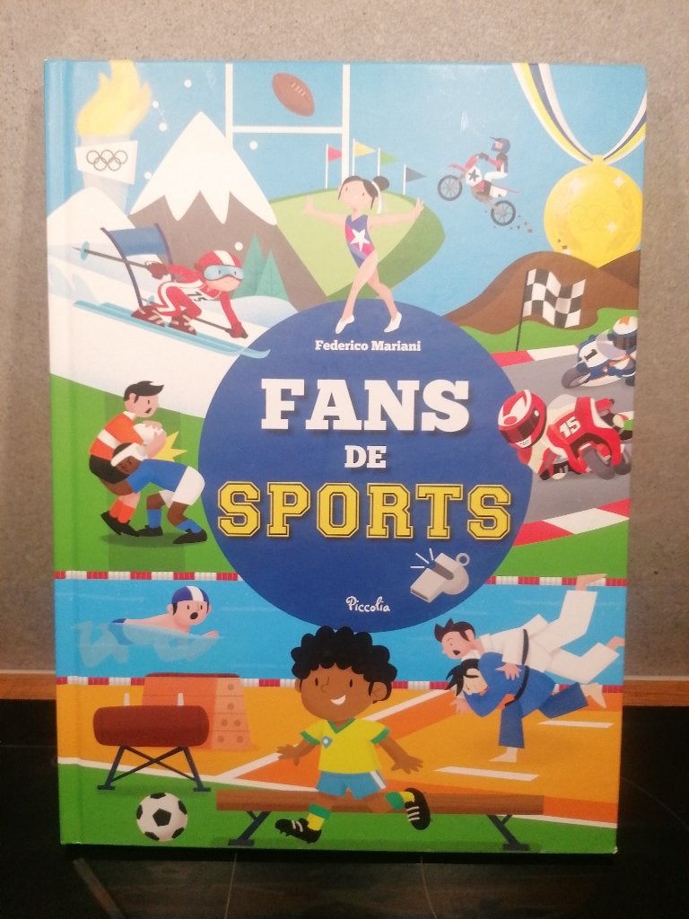 FOREST: Livre FANS DE SPORTS, apd 4 ans, comme neuf !, Enlèvement ou Envoi, Comme neuf, 4 ans