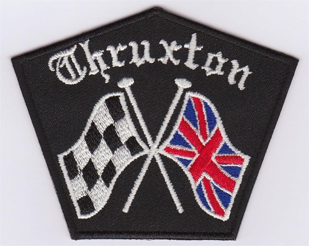 Thruxton stoffen opstrijk patch embleem, Envoi, Neuf