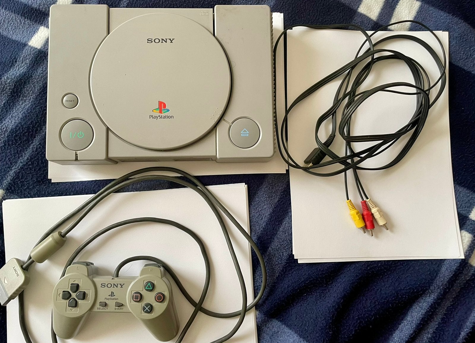 PlayStation 1 grise, Consoles de jeu & Jeux vidéo, Enlèvement ou Envoi, Utilisé