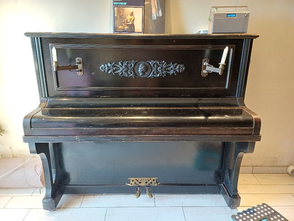 Piano Wagner, Musique & Instruments, Pianos, Brillant, Enlèvement, Utilisé, Piano