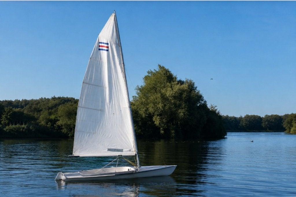 Contender race zeilboot, Watersport en Boten, Ophalen, Gebruikt, Inclusief zeilen, Overige typen