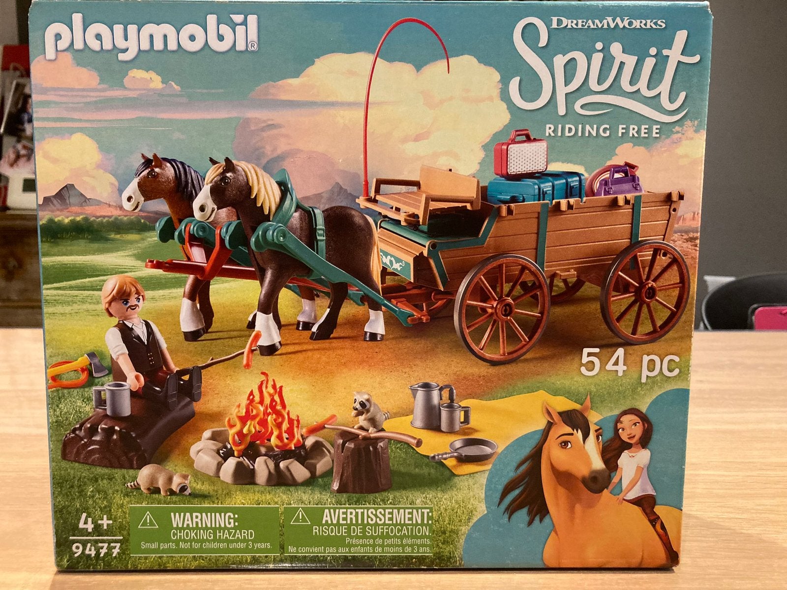 Playmobil spirit 9477 complet, Autres séries, Comme neuf, Véhicule, Kit complet