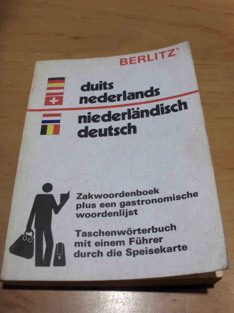 Berlitz zakwoordenboek Duits-Nederlands, Livres, Livres scolaires, Enlèvement ou Envoi, Allemand