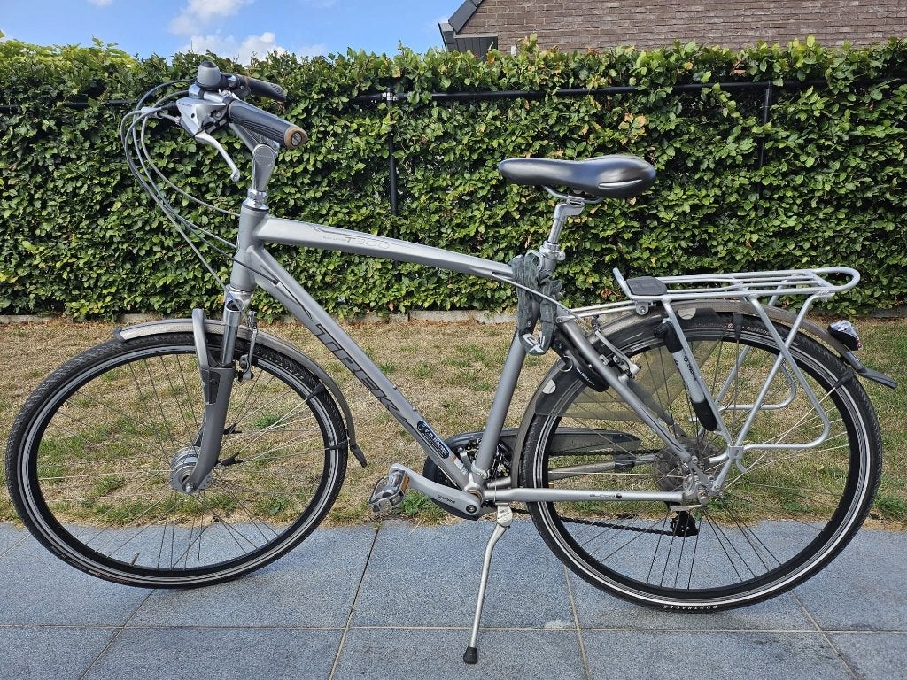 Herenfiets : Trek Navigator T300, Fietsen en Brommers, Gebruikt, Velgrem, Versnellingen, Ophalen