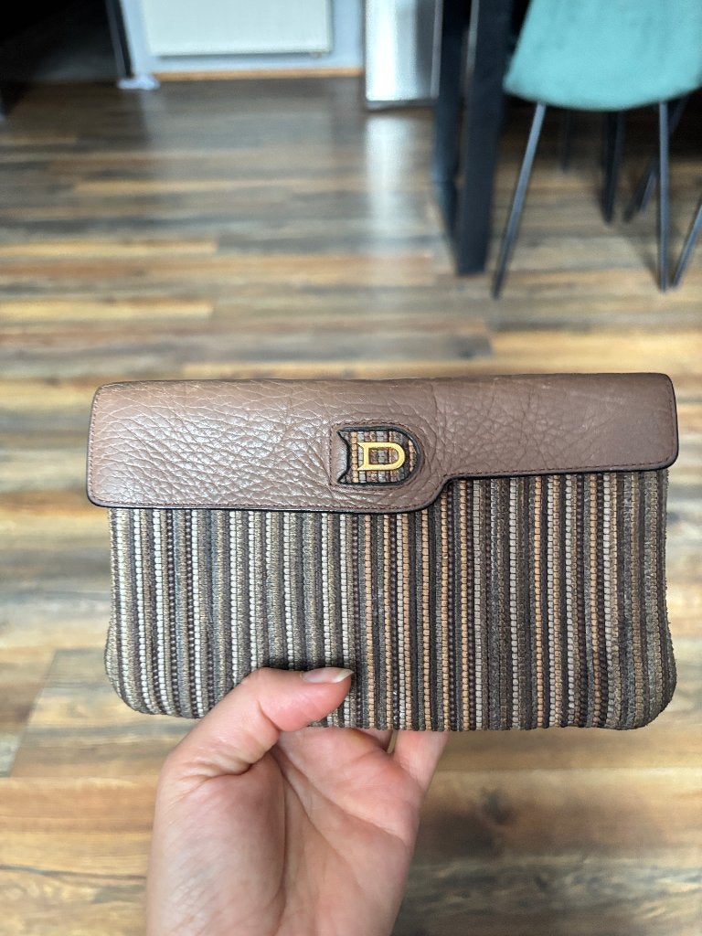 Delvaux portemonnee, Ophalen of Verzenden, Leder