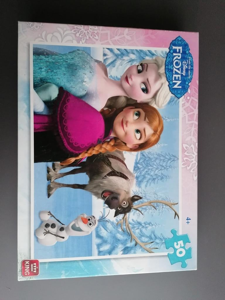 Puzzel Frozen 50 stuks, Ophalen
