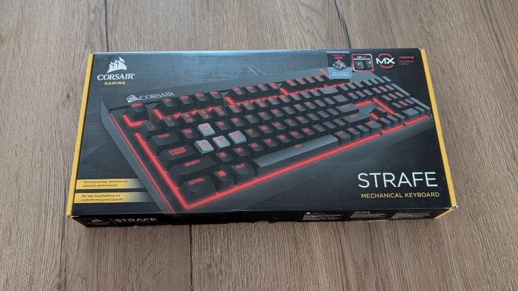 Corsair Strafe, Informatique & Logiciels, Claviers, Enlèvement ou Envoi, Azerty, Clavier gamer, Utilisé